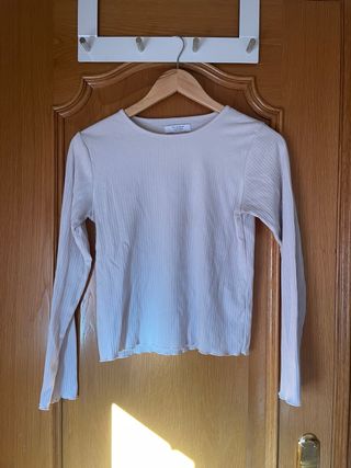 Camiseta canalé Primark T.13-14 Años