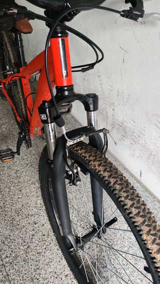 Bicicleta Niños Rockrider ST 500 Naranja