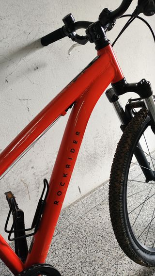 Bicicleta Niños Rockrider ST 500 Naranja