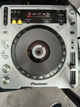 Pioneer CDJ-800MK2 Reproductor CD DJ
