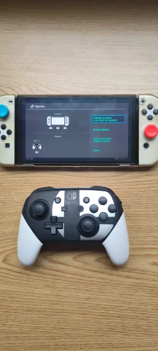 Mando Pro Smash Bros para Nintendo Switch 1 y 2