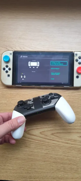 Mando Pro Smash Bros para Nintendo Switch 1 y 2