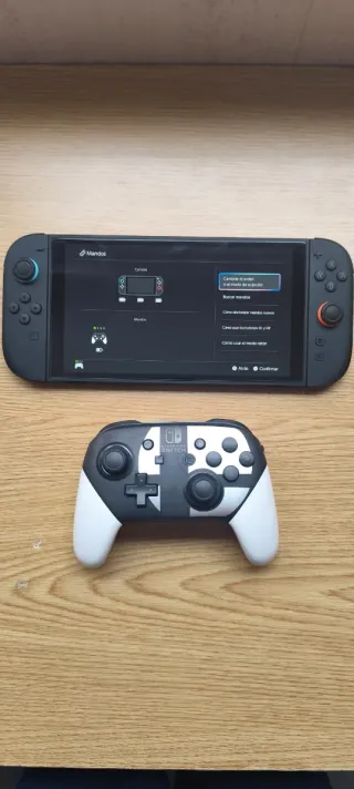 Mando Pro Smash Bros para Nintendo Switch 1 y 2