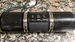 Defensa Custom Moto y Radio USB