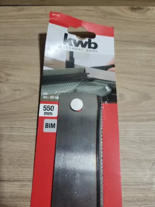 Hoja sierra inglete KWB 550mm