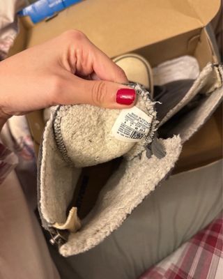 Converse gris botines forrados