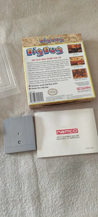 Dig Dug Game Boy Namco PAL USA