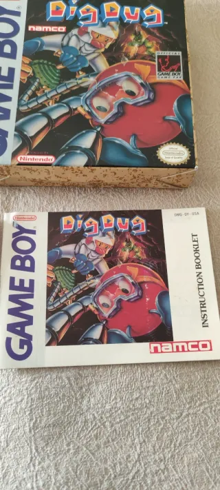 Dig Dug Game Boy Namco PAL USA