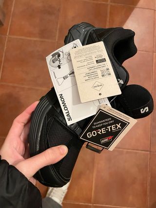 Salomon Ortholite Zapatillas Negras