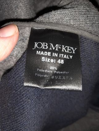 Cappotto uomo grigio con cappuccio