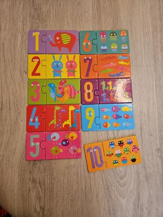 Puzzle Números Fun Tastic