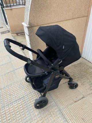 Carro + silla de coche + capazo Graco