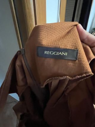 Vestito corto color ruggine estivo