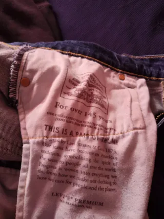 Levi's 511 W38 L34 Jeans Azules