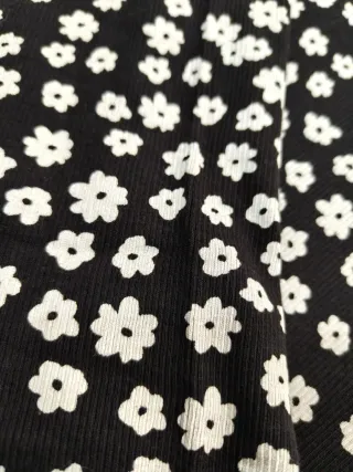 Pantalón recto flores M Primark