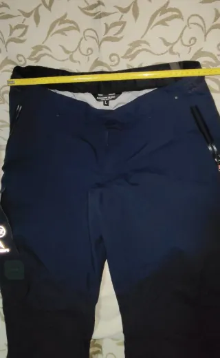 Pantalón de Montaña Impermeable Azul