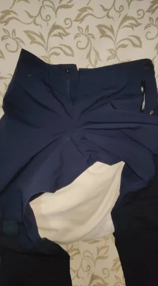 Pantalón de Montaña Impermeable Azul