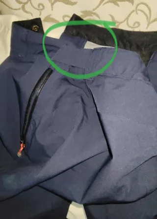 Pantalón de Montaña Impermeable Azul