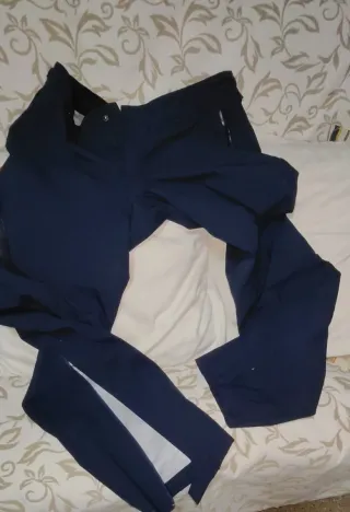 Pantalón de Montaña Impermeable Azul