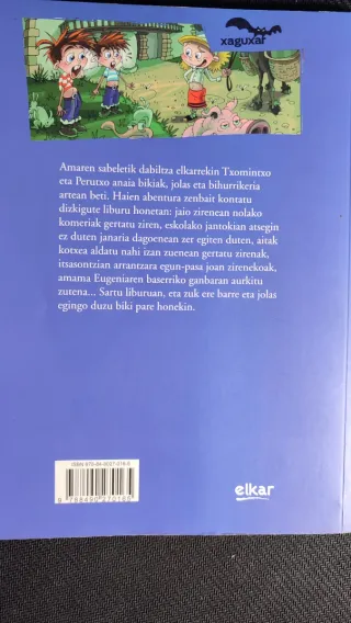 Txomintxo eta Perutxoren abenturak 2 liburu