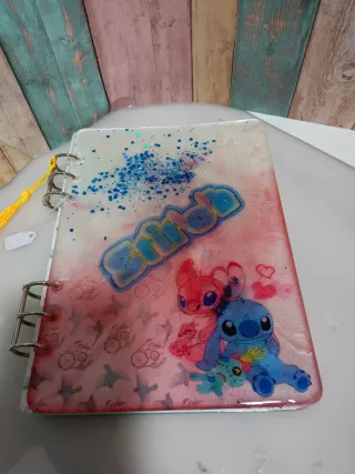 Libreta personalizada Stitch