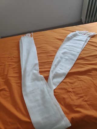 Bufanda de Lana con Flecos Unisex