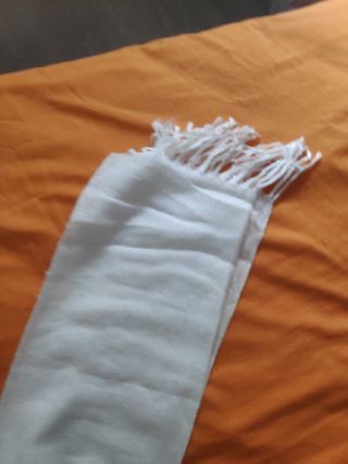 Bufanda de Lana con Flecos Unisex