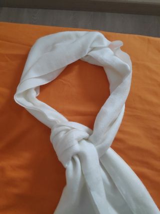 Bufanda de Lana con Flecos Unisex