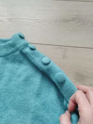 Jersey punto mujer cuello alto S