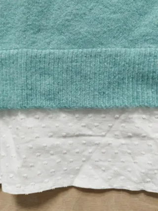 Jersey punto mujer cuello alto S