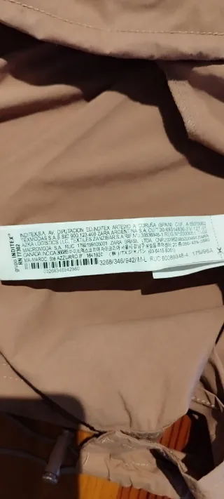 Camiseta Zara sin mangas Talla M L