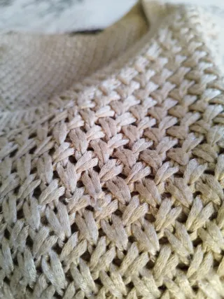 Jersey Massimo Dutti Beige Mujer