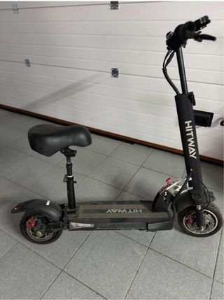 Patinete eléctrico HITWAY con asiento