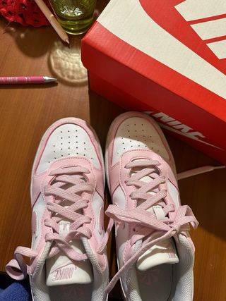 Nike Rosa e Bianche Tg 38