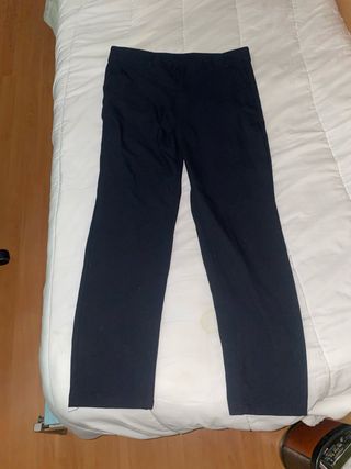 Pantalón tela azul oscuro talla 40