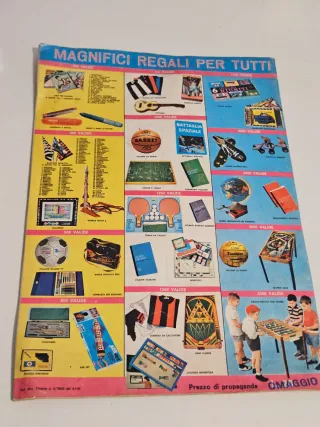 Album Panini Cantanti 1968 Vuoto
