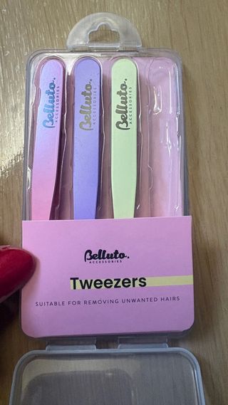 Set 3 Pinzette Belluto