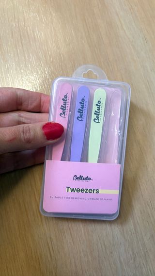 Set 3 Pinzette Belluto