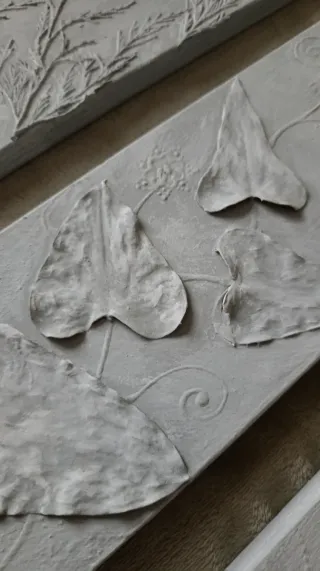 Set 3 quadri decorativi shabby