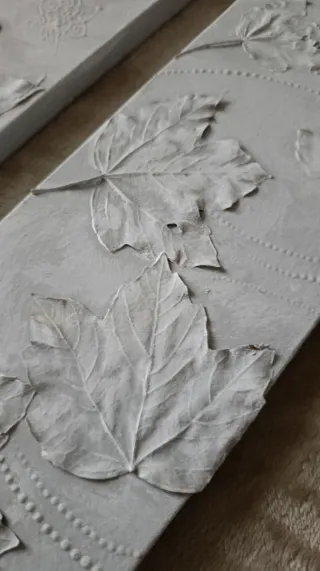 Set 3 quadri decorativi shabby