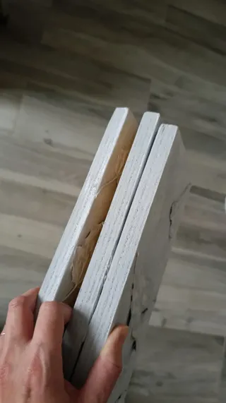 Set 3 quadri decorativi shabby