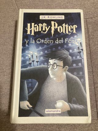 Libro Harry Potter y la Orden del Fénix
