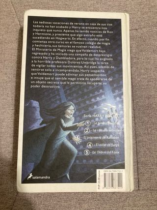 Libro Harry Potter y la Orden del Fénix