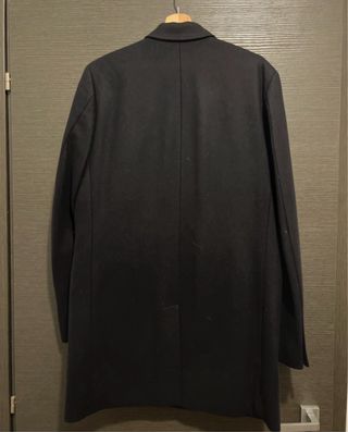 Cappotto uomo Celio misto lana blu