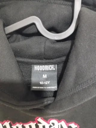 Sudadera Infantil Hoodrich Negra Talla M