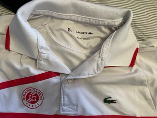Polo Lacoste Roland Garros Djokovic Talla 14