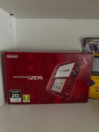 Nintendo 2DS Roja Transparente