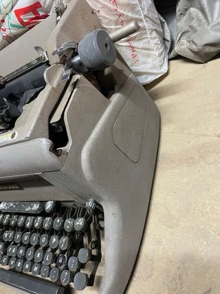 Máquina de escribir Underwood antigua