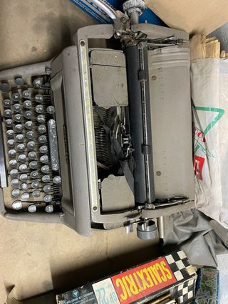 Máquina de escribir Underwood antigua