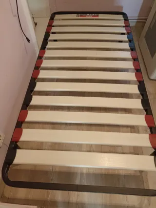 Somier FiberMaster Negro y Rojo